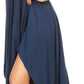 Sakkas Eleonora Stonewashed Embroidered Spaghetti Strap Handkerchief Dress