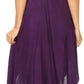 Sakkas Eleonora Stonewashed Embroidered Spaghetti Strap Handkerchief Dress