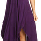 Sakkas Eleonora Stonewashed Embroidered Spaghetti Strap Handkerchief Dress