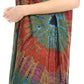 Sakkas Eula Boho Sleeveless Tie Dye Long Tank Caftan Sundress / Beach Cover Up