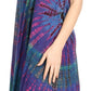 Sakkas Eula Boho Sleeveless Tie Dye Long Tank Caftan Sundress / Beach Cover Up