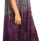 Sakkas Priscilla Sleeveless Stonewashed Ombre Tie Front Dress / Cover Up