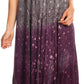 Sakkas Priscilla Sleeveless Stonewashed Ombre Tie Front Dress / Cover Up