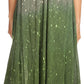 Sakkas Priscilla Sleeveless Stonewashed Ombre Tie Front Dress / Cover Up