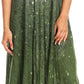 Sakkas Priscilla Sleeveless Stonewashed Ombre Tie Front Dress / Cover Up
