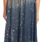 Sakkas Priscilla Sleeveless Stonewashed Ombre Tie Front Dress / Cover Up