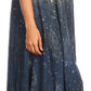 Sakkas Priscilla Sleeveless Stonewashed Ombre Tie Front Dress / Cover Up