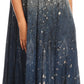 Sakkas Priscilla Sleeveless Stonewashed Ombre Tie Front Dress / Cover Up