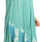 Sakkas Ecrin Women Tie-dye Sleeveless Stonewashed Caftan Cover up Dress Flowy