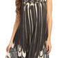 Sakkas Ecrin Women Tie-dye Sleeveless Stonewashed Caftan Cover up Dress Flowy