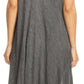 Sakkas Ecrin Women Tie-dye Sleeveless Stonewashed Caftan Cover up Dress Flowy