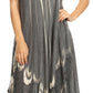 Sakkas Ecrin Women Tie-dye Sleeveless Stonewashed Caftan Cover up Dress Flowy