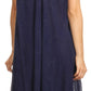 Sakkas Ecrin Women Tie-dye Sleeveless Stonewashed Caftan Cover up Dress Flowy