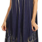 Sakkas Ecrin Women Tie-dye Sleeveless Stonewashed Caftan Cover up Dress Flowy