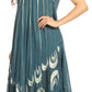 Sakkas Ecrin Women Tie-dye Sleeveless Stonewashed Caftan Cover up Dress Flowy