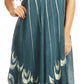 Sakkas Ecrin Women Tie-dye Sleeveless Stonewashed Caftan Cover up Dress Flowy