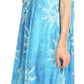 Sakkas Amanda Tie-dye Batik Summer Tank Mid Dress Relax Fit and Soft