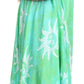 Sakkas Amanda Tie-dye Batik Summer Tank Mid Dress Relax Fit and Soft