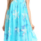 Sakkas Celina Summer Casual Everyday Tank Dress Tye-dye and Batik Sleeveless