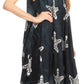 Sakkas Celina Summer Casual Everyday Tank Dress Tye-dye and Batik Sleeveless