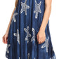 Sakkas Celina Summer Casual Everyday Tank Dress Tye-dye and Batik Sleeveless