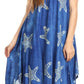 Sakkas Celina Summer Casual Everyday Tank Dress Tye-dye and Batik Sleeveless