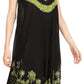 Sakkas Esme Women's Casual Midi Loose Fit Sleeveless Tank Dress Cover-up