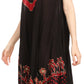 Sakkas Esme Women's Casual Midi Loose Fit Sleeveless Tank Dress Cover-up