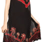 Sakkas Esme Women's Casual Midi Loose Fit Sleeveless Tank Dress Cover-up