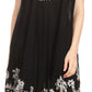 Sakkas Esme Women's Casual Midi Loose Fit Sleeveless Tank Dress Cover-up