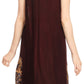 Sakkas Esme Women's Casual Midi Loose Fit Sleeveless Tank Dress Cover-up