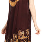 Sakkas Esme Women's Casual Midi Loose Fit Sleeveless Tank Dress Cover-up