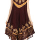 Sakkas Esme Women's Casual Midi Loose Fit Sleeveless Tank Dress Cover-up