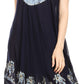 Sakkas Esme Women's Casual Midi Loose Fit Sleeveless Tank Dress Cover-up