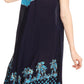 Sakkas Esme Women's Casual Midi Loose Fit Sleeveless Tank Dress Cover-up