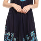 Sakkas Esme Women's Casual Midi Loose Fit Sleeveless Tank Dress Cover-up