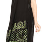 Sakkas Esme Women's Casual Midi Loose Fit Sleeveless Tank Dress Cover-up