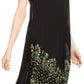 Sakkas Esme Women's Casual Midi Loose Fit Sleeveless Tank Dress Cover-up