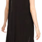 Sakkas Esme Women's Casual Midi Loose Fit Sleeveless Tank Dress Cover-up
