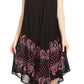 Sakkas Esme Women's Casual Midi Loose Fit Sleeveless Tank Dress Cover-up