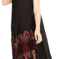 Sakkas Esme Women's Casual Midi Loose Fit Sleeveless Tank Dress Cover-up