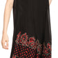 Sakkas Esme Women's Casual Midi Loose Fit Sleeveless Tank Dress Cover-up
