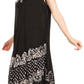 Sakkas Esme Women's Casual Midi Loose Fit Sleeveless Tank Dress Cover-up