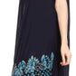 Sakkas Esme Women's Casual Midi Loose Fit Sleeveless Tank Dress Cover-up