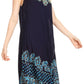 Sakkas Esme Women's Casual Midi Loose Fit Sleeveless Tank Dress Cover-up