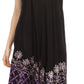 Sakkas Esme Women's Casual Midi Loose Fit Sleeveless Tank Dress Cover-up