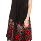Sakkas Esme Women's Casual Midi Loose Fit Sleeveless Tank Dress Cover-up