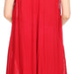 Sakkas Esme Women's Casual Midi Loose Fit Sleeveless Tank Dress Cover-up