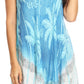 Sakkas Farzana Women Sleeveless Summer Caftan Midi Dress Tie-dye Light and Fresh