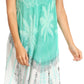 Sakkas Farzana Women Sleeveless Summer Caftan Midi Dress Tie-dye Light and Fresh